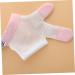 DOITOOL Kids Pink Net Biting Gloves 1 Pair | Children's Mittens for Baby Hands | 11X9.5CM - Buy Online on GoSupps.com