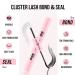 Higu Clace DIY Lash Extension Kit - 200pcs D Curl Individual Lashes 8-18mm Waterproof Bond & Seal Tweezers for Home Use - 3 Count Eyelash Extension Kit - Buy Online on GoSupps.com