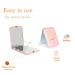 Kintion LED Compact Travel Makeup Mirror 1X/3X Magnification - Portable Handheld Purse Mirror with Light, Folding Design, Small Size - Perfect Gift - Pink - Buy Online on GoSupps.com