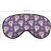 Cute Otters Love Sleep Mask - Adjustable Strap Eye Cover for Sleeping and Travel - Buy Online on GoSupps.com