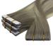 Youngsee Ombre Tape In Extensions - Real Hair - 50 cm Bright Ash Brown & Blonde - 5pcs Skin Weft #7/7/ic - Buy Online on GoSupps.com