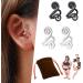 JIAWEIIY Acupressure Slimming Earrings Acupressure Earrings Kyana Lympha-Circurl Magnetic Ear Ornament Zunis Acupressure Magnetic Earrings for Weight Loss (B)