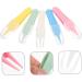Healeved Precision Tweezers 25 Pcs Baby Care Set - Booger Clip, Stuff Cleaner - Macaron Pink, Assorted Colors - 5 Medium, 5 Colorful Tweezers - Buy Online on GoSupps.com