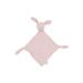 Jollein Baby Cuddle Blanket - Bunny Ears Wild Rose - Pacifier Cloth - 100% Cotton - Comforter - Oeko-TEX Certified - Old Pink