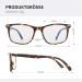 ZENOTTIC Anti-Blue Light Reading Glasses for Men | Rectangular UV 400 Protection | Tortoise Design | Includes Glasses Case | Perfect for PC TV & Gaming - Buy Online on GoSupps.com