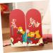 ABOOFAN 36 Sets Red Envelope Gift Cards Envelopes Chinese Ampao Money Bag Lucky Money Pockets Gift Money Envelopes Asian Decor 2022 Spring Festival Red Packets Chinese Style Paper Currency - Buy Online on GoSupps.com