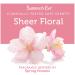Summer's Eve Sheer Floral Freshening Spray | 2 oz | Pack of 6 | pH Balanced | Dermatologist & Gynecologist Tested - Buy Online on GoSupps.com