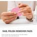 HOMSFOU Lingettes Dissolvantes Vernis Ongles Gel 200 Feuilles Absorbantes Non Pelucheuses Format Voyage Bo te Rose C ur pour Manucure Professionnelle - Buy Online on GoSupps.com