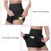 THE GYM PEOPLE Womens Quick Dry Running Shorts Mesh Liner High Waisted Tennis Workout Shorts Zipper Pockets Black Medium - Buy Online on GoSupps.com