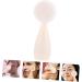 POPETPOP Silicone Face Brush Multi-Function Facial Brush Face Exfoliating Brush Household Facial Brush Home Accessory Facial Cleaning Brush Silica Gel White Washbasin Soft - Buy Online on GoSupps.com