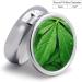 Buy Travel Pill Box with 3 Compartments - Green Leaves Portable Pill Organizer for Purse & Pocket - Buy Online on GoSupps.com