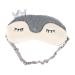 Beaupretty 2 Pcs Cartoon Blindfold Night Sleep Eye Patch Cute Sleeping Eye Shield Sleep Cover for Eyes Eye Massager Soft Blindfold Faux Fur Eye Patch Plush Toy Cover Eyes Satin