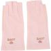 Anti UV Gloves for Gel Nail Lamp Manicure Gloves UV Protection Stretchy Breathable Fingerless Fiber Cotton Nail Lamp Gloves for Home Salon(Pink) - Buy Online on GoSupps.com