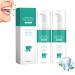 2PC probiotics bright whitening teeth mousse herbal brightening oral repair mousse deep cleaning tooth paste brightening oral repair mousse fresh breath for gum health