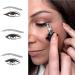 Looddo Flawless Eyeliner Tool Reusable Silicone Eyeliner Tool Waterproof Long Lasting Eyeliner Eyeliner Tool + 2 Eyeliner Creams 1Eyeliner tool+ 1 black 1Brown 1Eyeliner tool+ 1 Black 1brown/Eyeliner Creams - Buy Online on GoSupps.com