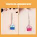 Didiseaon 9pi ces Pinceau pour Coloration Cheveux Plastique Applicateur de Teinture pour Balayage et M ches Outil R utilisable pour Coiffeurs et Salon - Buy Online on GoSupps.com