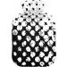 NAANLE 1L Black & White Polka Dot Hot Water Bottle - Transparent Pain Relief & Cold Therapy for Hands & Feet - Buy Online on GoSupps.com