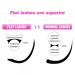 TDANCE Classic Flat Eyelash Extensions 0.15mm C Curl | 8-15mm Mixed Matte Individual Lashes for Salon Use - Buy Online on GoSupps.com