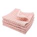 sea me at home Waffle Washcloth Set, 100% Cotton (4 Pcs Washcloth 13x13 inches, Powder Pink) 4 Pcs Washcloth 13x13 inches Powder Pink