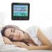 Indoor Thermometer & Digital Alarm Clock - Accurate Temperature for Bedroom | DC5V ABS Black Design - Buy Online on GoSupps.com