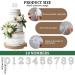 CRASPIRE 10 Sets Number Cake Topper Imitation Pearl Rhinestone 0-9 Number White Birthday Cake Plug in Decorations for Birthday Party Wedding Anniversary Supplies - Buy Online on GoSupps.com