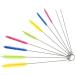 FOREVERIE Straws Cleaner Brush Multi Colors Pack of 10 with 5 Sizes & High Density Nylon Bristles & Stainless Steel Handle & Hanging Loop for Cleaning Sippy Bottle/Cup Nozzle Teapot & Corner Area - Buy Online on GoSupps.com