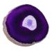 Didiseaon Didiseaon 1 Pc Palette Onyx Nail Polish Mix Colors Nail Mix Nail Technology Accessories Make Up Nail Art Palettes Purple Agate Stone Rough