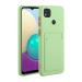 Tivenfezk Nadoli Silicone Case for Xiaomi Redmi 10a Ultra thin shockproof scratch -resistant wallet soft TPU protective cover mobile phone cover with credit card holder Xiaomi Redmi 10a green