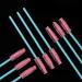300 Pack Disposable Mascara Wands Eye Lash Brushes - Blue/Pink Eyelash Extension Tool Kit - Buy Online on GoSupps.com