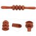 7-Piece Four-Wheel Massage Scooter Set - Wooden Massage Roller & Point Tools for Neck Legs | Premium Rosewood Massage Device - Buy Online on GoSupps.com