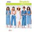 Simplicity Easy-to-Sew 4552 Plus Size Skirt, Pants, Dress, and Scarf Sewing Pattern for Women by Karen Z, Sizes AA (10-18) AA (10-12-14-16-18)