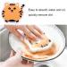 Multipurpose Sponge Cleaner Heavy Duty No Scratch Dishwashing Sponge Cartoon Tiger Scrub Sponge Suitable for Kitchen and Bathroom - Buy Online on GoSupps.com