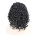 BGHJUE Short Curly Wig - Brazilian Lace Front Human Hair Wig with Baby Hair 35cm Black - International Shipping - Buy Online on GoSupps.com