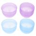 GALPADA Gobelet M langeur Pour M lange De Couleurs 2 Pi ces Bol Doseur Transparent Graduation R sistant Et Facile Nettoyer Pour Salon De Coiffure Ou Usage Domestique