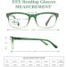 Shop EFE 4-Pack Multi-Colored Reading Glasses for Men & Women - High Quality Comfortable Eco-Friendly Rectangular Design 3.0x Magnification - Buy Online on GoSupps.com