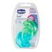Chicco Physio Soft Pacifier 100% Silicone - 16-36 Months (2 Pack) - Green/Blue | International Shipping - Buy Online on GoSupps.com