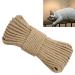 Aoneky Replacement Cat Scratching Post Sisal Rope - Hemp Rope for Cat Tree and Tower 1/4'' 164 Ft