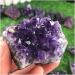 Crystal Rough Natural Amethyst geode Quartz Cluster Crystal Specimen (Size : 220-260g) - Buy Online on GoSupps.com