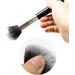 Makeup Brush Foundation Brush Flat Top Kabuki Brush Blender Perfect for Cream Liquid Concealer and Powder Make Up Black - Buy Online on GoSupps.com