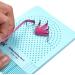 JUYA Quilling Knitting Board with Sticks Storage - Blue | 2-in-1 Functions - Buy Online on GoSupps.com