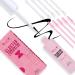 Lash Glue for Lash Clusters Waterproof Cluster Lash Glue Silicone Tip Clear Individual Lash Glue Lash Bond for Beginners Super Strong Hold 48 Hours Latexfree Fast Drying (7ml Black)