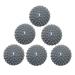 Reusable Dryer Balls Clothes Dryer Balls Anti-Static Fabric Softener Laundry Ball 6 Pack (Gray)