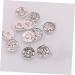 TEHAUX 1 set Diy of Jewelry Decor Pendant Accessories Making Retro Bronze Constellation Pendants Earrings - Buy Online on GoSupps.com