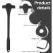 Back Razor for Men - 2 in 1 Curved Design with 46cm Long Handle & 5 Replacement Blades | Ergonomic Back Hair Remover & Body Shaver for Chest Legs & Stomach - Buy Online on GoSupps.com