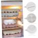 Zerodeko Egg Storage Box Drawers Food Tray Dispenser Egg Cartons Plastic Egg Holder Dog Duck Eggs re-usable - Buy Online on GoSupps.com