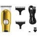 Hair Clipper Cordless Barber Grooming Sets Rechargeable Hair Clipper with Guide Combs Gold Metal Incisive Lightweight Electric Hair Trimmer for Home Use 500mAh - Buy Online on GoSupps.com