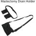 Buy Premium Drain Bags for Tummy Tuck Mastectomy & Ostomy | Adjustable Elastic Mesh Shower Pouch - Black - Buy Online on GoSupps.com