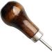 EUBags Awl Tool  2 PCS Gourd Shape Wooden Handle Scratch Awl For Leather Hole Punch Awl Maker Tool - Buy Online on GoSupps.com