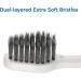 Waterpik Charcoal Brush Heads - Extra Soft Bristles - 4 Count - Black - Buy Online on GoSupps.com