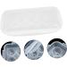 LABRIMP Box Eggs Refrigerator Plastic Pallet Food Containers Egg Case Fridge Egg Holder Tray Egg Bag Storage White 27.5x13cm - Buy Online on GoSupps.com